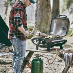 Burnhard Draagbare 2-Branders Gasbarbecue - Afdekhoes - BBQ Wayne -Keuken BBQ 1200x1200 121