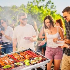 Uten - Houtskoolbarbecue - Opvouwbare Barbecue - Houtskoolbarbecues - Draagbare Camping Barbecue - 430 Roestvrij Staal Grill BBQ - 5-10 Persoon Tuin Buitenfeest - Zilver 12 Uten - Houtskoolbarbecue - Opvouwbare Barbecue - Houtskoolbarbecues - Draagbare Camping Barbecue - 430 Roestvrij Staal Grill BBQ - 5-10 Persoon Tuin Buitenfeest - Zilver -Keuken BBQ 1200x1200 138