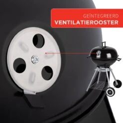 BBQ Collection Houtskoolbarbecue - Kogelbarbecue 45 X 60 Centimeter - Ronde Barbecue - Barbecue Op Wielen - Zwart - Metaal 28 BBQ Collection Houtskoolbarbecue - Kogelbarbecue 45 X 60 Centimeter - Ronde Barbecue - Barbecue Op Wielen - Zwart - Metaal -Keuken BBQ 1200x1200 142