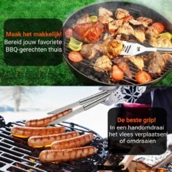 BBQ Accesoires Gereedschapset Koffer Set Tang Borstel Schort Barbecue Dagdeals - Chef Cook BBQ Accessoires Set -Keuken BBQ 1200x1200 195