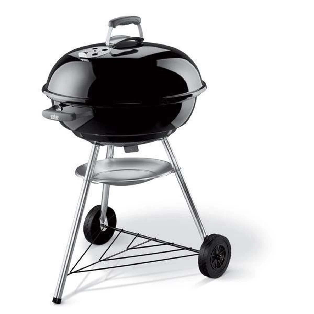 Weber Compact Kettle Houtskoolbarbecue - � 57 Cm - Zwart 5 Weber Compact Kettle Houtskoolbarbecue - � 57 Cm - Zwart - Afbeelding 3