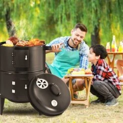 Merkloos Monzana Barbecue-ROKER-Grill-Oven 26 Merkloos Monzana Barbecue-ROKER-Grill-Oven -Keuken BBQ 1200x1200 274