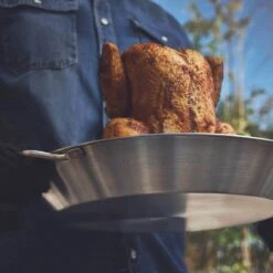 Burnhard Kiphouder - Chicken Roaster - RVS - 30,5 X 3,9 Cm -Keuken BBQ 1200x1200 280