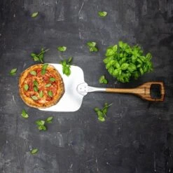 Boska Pizzaschep Barbecue - Kort Handvat - Stabiel - Aluminium - Eikenhout - BBQ Accessoires -Keuken BBQ 1200x1200 287