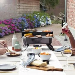 Princess 112252 Hybride Barbecue – Elektrische BBQ - Tafelmodel - 2000W - 44x 29cm - Gebruik Elektrisch Of Met Kolen -Keuken BBQ 1200x1200 3