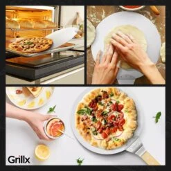 GrillX Pizzaschep Met Pizzasnijder - 30cm - In Luxe Doos - Pizzaspatel Voor BBQ & Oven - BBQ Accesoires Gereedschap 16 GrillX Pizzaschep Met Pizzasnijder - 30cm - In Luxe Doos - Pizzaspatel Voor BBQ & Oven - BBQ Accesoires Gereedschap -Keuken BBQ 1200x1200 300