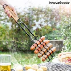 Innovagoods BARBECUEGRIL VOOR WORSTJES SOSKET - Bbq Accesoires - Bbq Accesoires Rooster -Keuken BBQ 1200x1200 34