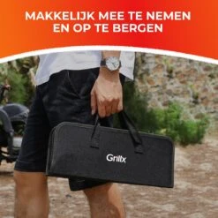 GrillX Barbecue Gereedschap Set - 19-delig - Inclusief Luxe Draagtas - BBQ Accesoires - Gereedschapset -Keuken BBQ 1200x1200 373