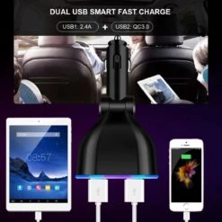 Auto Sigarettenaansteker Splitter - Losse Oplader - USB 2.0 A/USB 3.0 A 2 Poorten - Zwart - Snellader - Splitter - Auto Lader USB 21 Auto Sigarettenaansteker Splitter - Losse Oplader - USB 2.0 A/USB 3.0 A 2 Poorten - Zwart - Snellader - Splitter - Auto Lader USB -Keuken BBQ 1200x1200 488