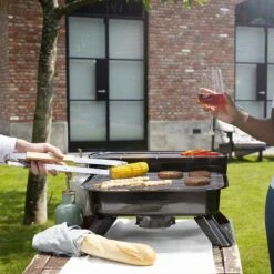 Princess 112252 Hybride Barbecue – Elektrische BBQ - Tafelmodel - 2000W - 44x 29cm - Gebruik Elektrisch Of Met Kolen -Keuken BBQ 1200x1200 5