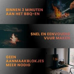 Master Knives BBQ Aansteker Electrisch - BBQ Accesoires - Zwarte BBQ Starter - Looftlighter 15 Master Knives BBQ Aansteker Electrisch - BBQ Accesoires - Zwarte BBQ Starter - Looftlighter -Keuken BBQ 1200x1200 515