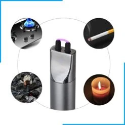 Aansteker Elektrisch - Plasma Aansteker - Aansteker Voor Kaarsen - Oplaadbaar Met USB Kabel - Windproof - SEVEND® -Keuken BBQ 1200x1200 541