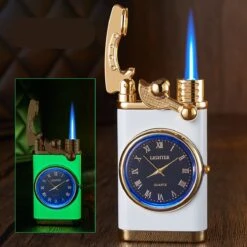 Flametimer Exclusieve Aansteker Met Horloge, 2 Stuks Willekeurig, Winddichte Draagbare Kaars Aansteker Voor Kaars Koken BBQ, Vuurwerk, Zak Zaklamp Aansteker Met Geschenkdoos, Cool Gift 17 Flametimer Exclusieve Aansteker Met Horloge, 2 Stuks Willekeurig, Winddichte Draagbare Kaars Aansteker Voor Kaars Koken BBQ, Vuurwerk, Zak Zaklamp Aansteker Met Geschenkdoos, Cool Gift -Keuken BBQ 1200x1200 566