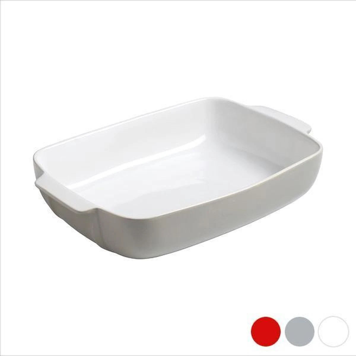 Pyrex Signature Ovenschaal Rechthoek - Keramiek - 30x22 Cm - Rood 8 Pyrex Signature Ovenschaal Rechthoek - Keramiek - 30x22 Cm - Rood - Afbeelding 6