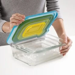 Joseph Joseph Nest Ovenschalen - Incl. Deksels - Glas - 4 Stuks -Keuken BBQ 1200x1200 640