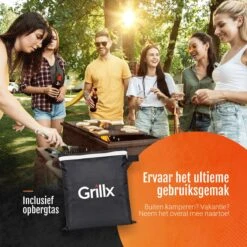 GrillX Barbecue Hoes - 145 X 61 X 117cm - BBQ Hoes Waterdicht - Beschermhoes Inclusief Trekkoord - BBQ Accesoires 14 GrillX Barbecue Hoes - 145 X 61 X 117cm - BBQ Hoes Waterdicht - Beschermhoes Inclusief Trekkoord - BBQ Accesoires -Keuken BBQ 1200x1200 706