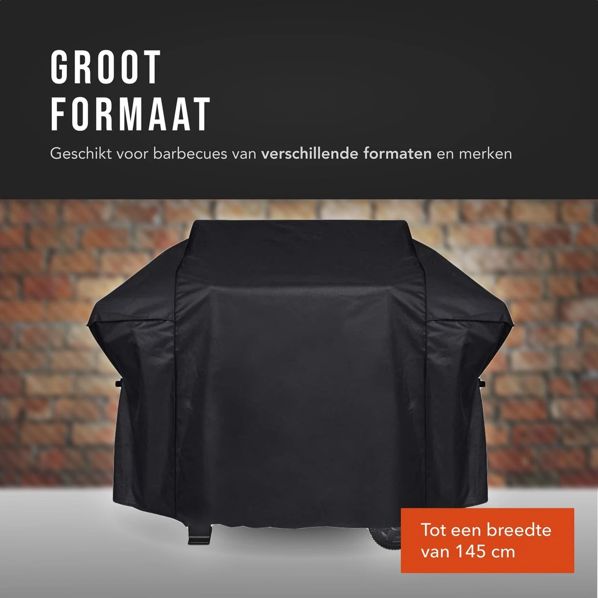 Merkloos BBQ Accesoires - BBQ Hoes - BBQ Hoes Waterdicht - Hoes - Hoes BBQ - UV- En Waterdicht - 145 X 61 X 117 Cm 4 Merkloos BBQ Accesoires - BBQ Hoes - BBQ Hoes Waterdicht - Hoes - Hoes BBQ - UV- En Waterdicht - 145 X 61 X 117 Cm - Afbeelding 2