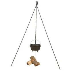 Esschert Design - Driepoot Met Ketting - Haardvuur Accessoires - Staal - Zwart -Keuken BBQ 1200x1200 79
