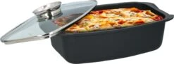 Alpina - Braadslede - Braadpan - Met Glazen Deksel - Aromaknop - 5,5 Liter - Zwart -Keuken BBQ 1200x449 3