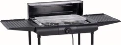 Excellent Electrics Elektrische Barbecue - Grilloppervlak (LxB) 36x24 Cm - 2000W - Zwart 15 Excellent Electrics Elektrische Barbecue - Grilloppervlak (LxB) 36x24 Cm - 2000W - Zwart -Keuken BBQ 1200x453 1