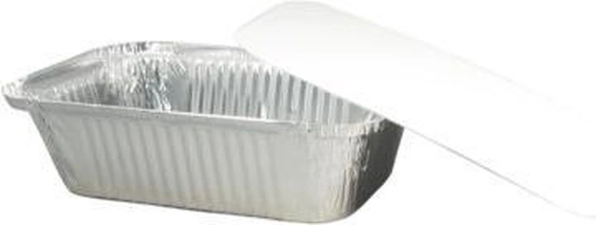 Aluminium Bak 911cc Opstaande Rand Met Deksel 20×13,6×5,6cm. (kapsalon) Per 100 Stuks - Wegwerp - Alu Bakje 3 Aluminium Bak 911cc Opstaande Rand Met Deksel 20×13,6×5,6cm. (kapsalon) Per 100 Stuks - Wegwerp - Alu Bakje