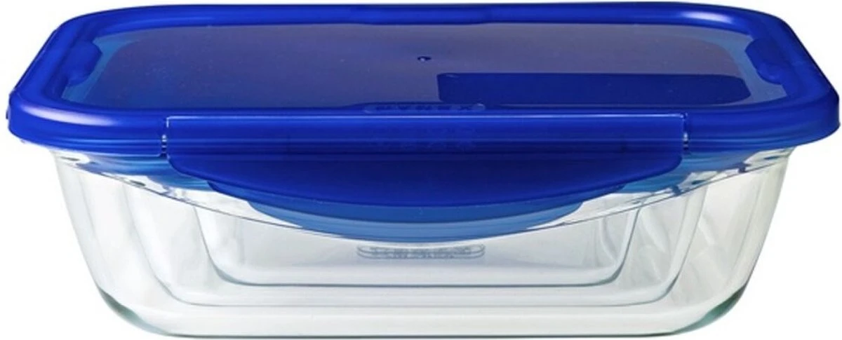 Pyrex - Cook & Go Schaal Rechthoek Met Deksel 1,7 Liter - Transparant 4 Pyrex - Cook & Go Schaal Rechthoek Met Deksel 1,7 Liter - Transparant - Afbeelding 2