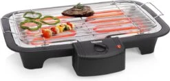 Tristar BQ-2813 Electrische Tafelbarbecue - Grilloppervlak (LxB) 38x22 Cm - 2000W - Zwart -Keuken BBQ 1200x573 1