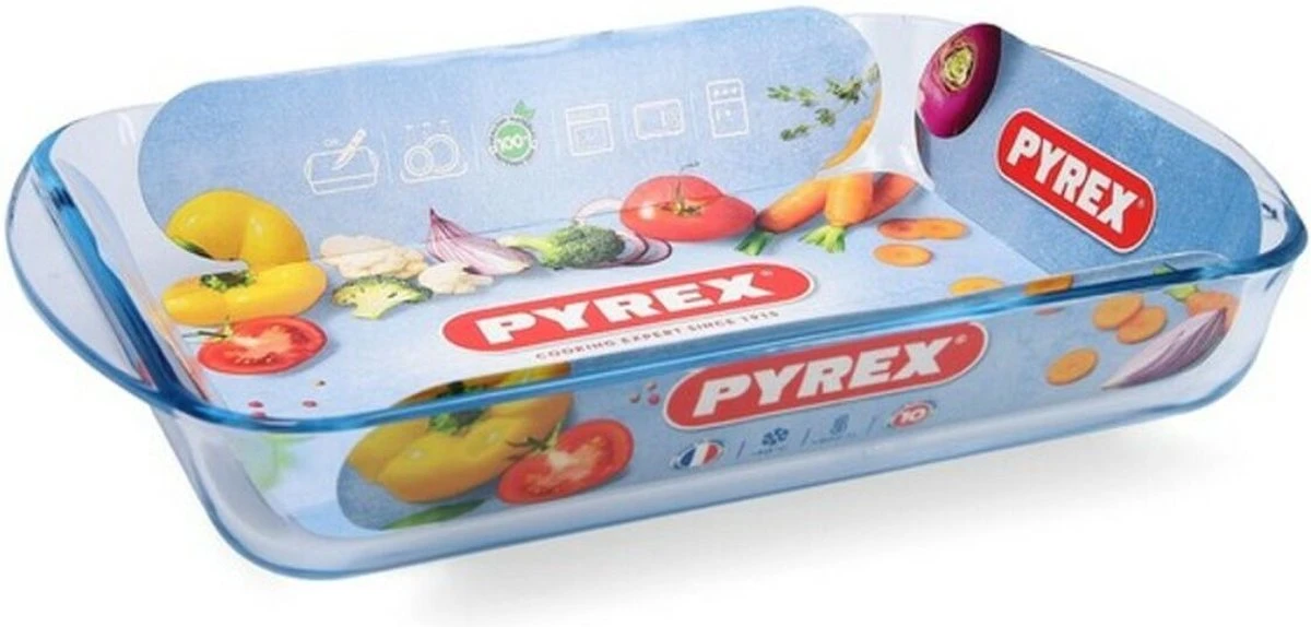 Pyrex Essentials Ovenschaal - 35 X 23 X 5 Cm - 2,6 L 10 Pyrex Essentials Ovenschaal - 35 X 23 X 5 Cm - 2,6 L - Afbeelding 8