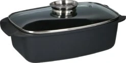 Alpina - Braadslede - Braadpan - Met Glazen Deksel - Aromaknop - 5,5 Liter - Zwart -Keuken BBQ 1200x604 2