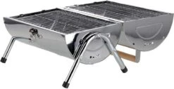 BBQ Collection Houtskoolbarbecue - Cilinder - Chroom -Keuken BBQ 1200x619