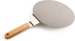 Inpro Pizzaschep RVS - Rond - Voor BBQ En Oven - Pizzaspatel - Taartschep - Houten Handvat - BBQ Gereedschap - Keukengerei - 30 Cm Diameter - Spatel -Keuken BBQ 1200x655 1