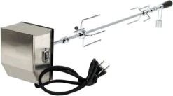 BBQNovation Elektrisch Draaispit Deluxe Met Extra Lang RVS Spit Geschikt Voor Meeste GAS BBQ's -Keuken BBQ 1200x665