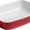 Pyrex Signature Ovenschaal Rechthoek - Keramiek - 30x22 Cm - Rood -Keuken BBQ 1200x668 2