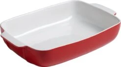 Pyrex Signature Ovenschaal Rechthoek - Keramiek - 30x22 Cm - Rood