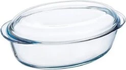 Pyrex - Classic Ovenschaal Ovaal Met Deksel 5,8 Liter - Transparant 18 Pyrex - Classic Ovenschaal Ovaal Met Deksel 5,8 Liter - Transparant -Keuken BBQ 1200x673 2