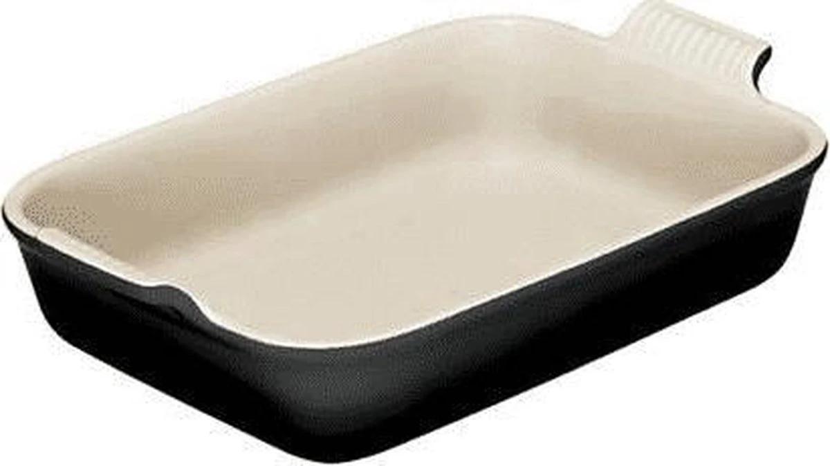 Le Creuset Ovenschaal Heritage Ebbenzwart - 26 X 19 Cm / 2.4 Liter 3 Le Creuset Ovenschaal Heritage Ebbenzwart - 26 X 19 Cm / 2.4 Liter - Afbeelding 2