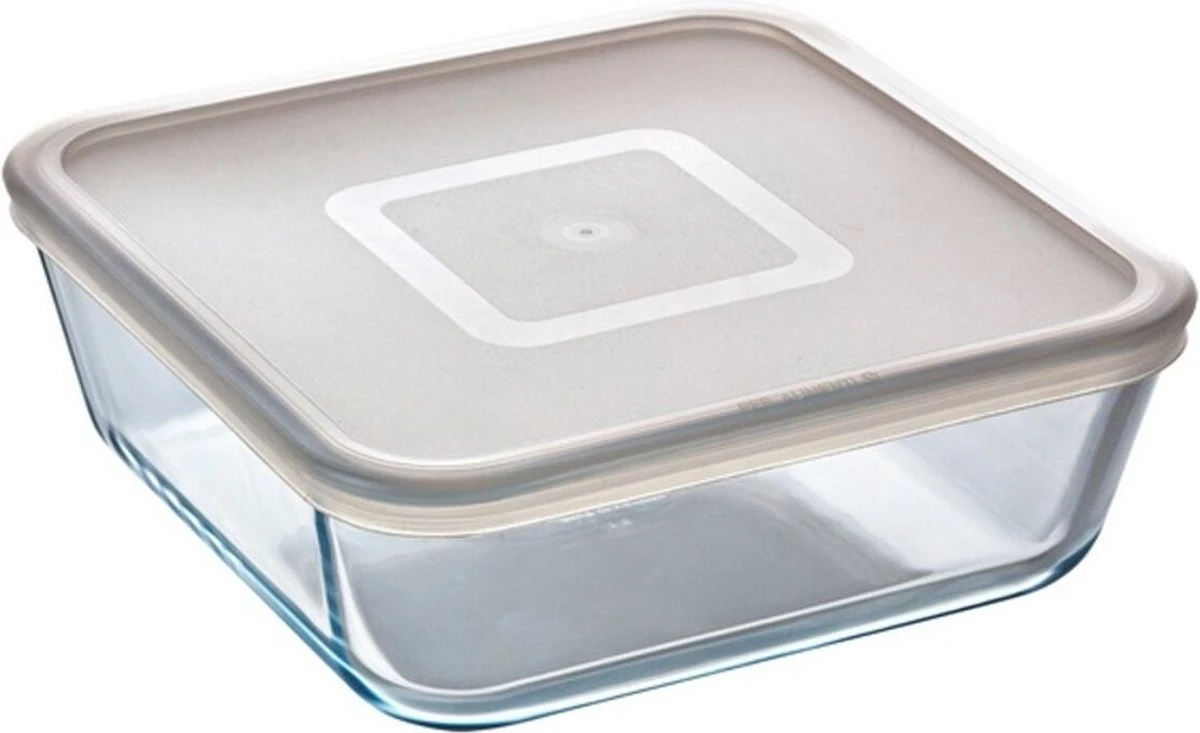 Pyrex - Cook & Freeze Schaal Vierkant Met Deksel 15 X 15cm - Transparant 5 Pyrex - Cook & Freeze Schaal Vierkant Met Deksel 15 X 15cm - Transparant - Afbeelding 3