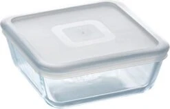 Pyrex - Cook & Freeze Schaal Vierkant Met Deksel 20 X 20cm - Transparant -Keuken BBQ 1200x769 1