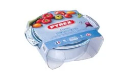 Pyrex - Classic Ovenschaal Rond Met Deksel 3,5 Liter - Transparant -Keuken BBQ 1200x800 120