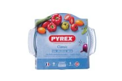 Pyrex - Classic Ovenschaal Rond Met Deksel 3,5 Liter - Transparant -Keuken BBQ 1200x800 122