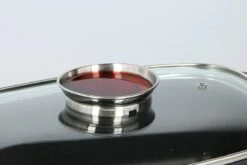 Alpina - Braadslede - Braadpan - Met Glazen Deksel - Aromaknop - 5,5 Liter - Zwart -Keuken BBQ 1200x800 77