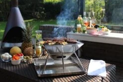 United Entertainment - Opvouwbare Houtskoolbarbecue - RVS - Met Koffer En Draagtas 15 United Entertainment - Opvouwbare Houtskoolbarbecue - RVS - Met Koffer En Draagtas -Keuken BBQ 1200x800 8