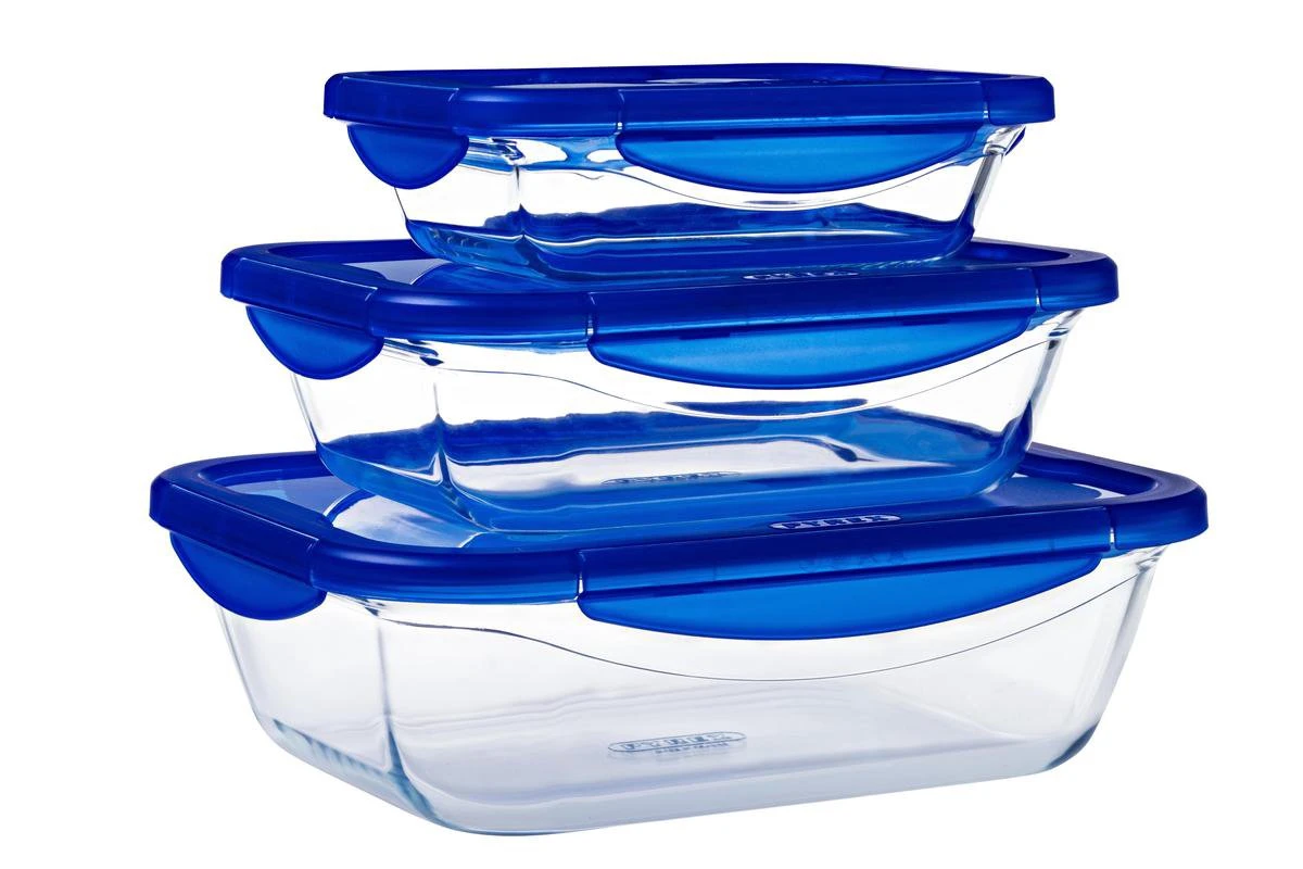 Pyrex - Cook & Go Schaal Rechthoek Met Deksel 1,7 Liter - Transparant 10 Pyrex - Cook & Go Schaal Rechthoek Met Deksel 1,7 Liter - Transparant - Afbeelding 8