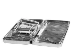 United Entertainment - Opvouwbare Houtskoolbarbecue - RVS - Met Koffer En Draagtas 19 United Entertainment - Opvouwbare Houtskoolbarbecue - RVS - Met Koffer En Draagtas -Keuken BBQ 1200x804 1