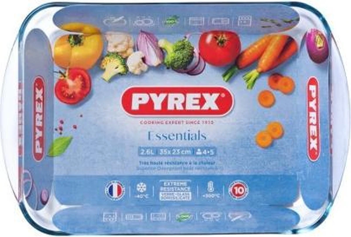 Pyrex Essentials Ovenschaal - 35 X 23 X 5 Cm - 2,6 L 20 Pyrex Essentials Ovenschaal - 35 X 23 X 5 Cm - 2,6 L - Afbeelding 18