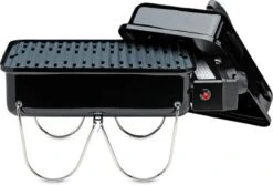 Weber Go-Anywhere Gas Barbecue - 41x26 Cm - Roestvrijstalen Branders - Gasregelkop - Incl. Deksel -Keuken BBQ 1200x812