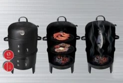 Winter BBQ Smoker - Winter Barbecue - Charcoal Grill - Ø 37cm 20 Winter BBQ Smoker - Winter Barbecue - Charcoal Grill - Ø 37cm -Keuken BBQ 1200x812 3