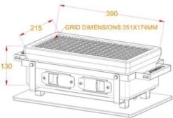 YAKINIKU Rechthoekige Shichirin | Konro- & Yakitori Grill 30 YAKINIKU Rechthoekige Shichirin | Konro- & Yakitori Grill -Keuken BBQ 1200x821 1