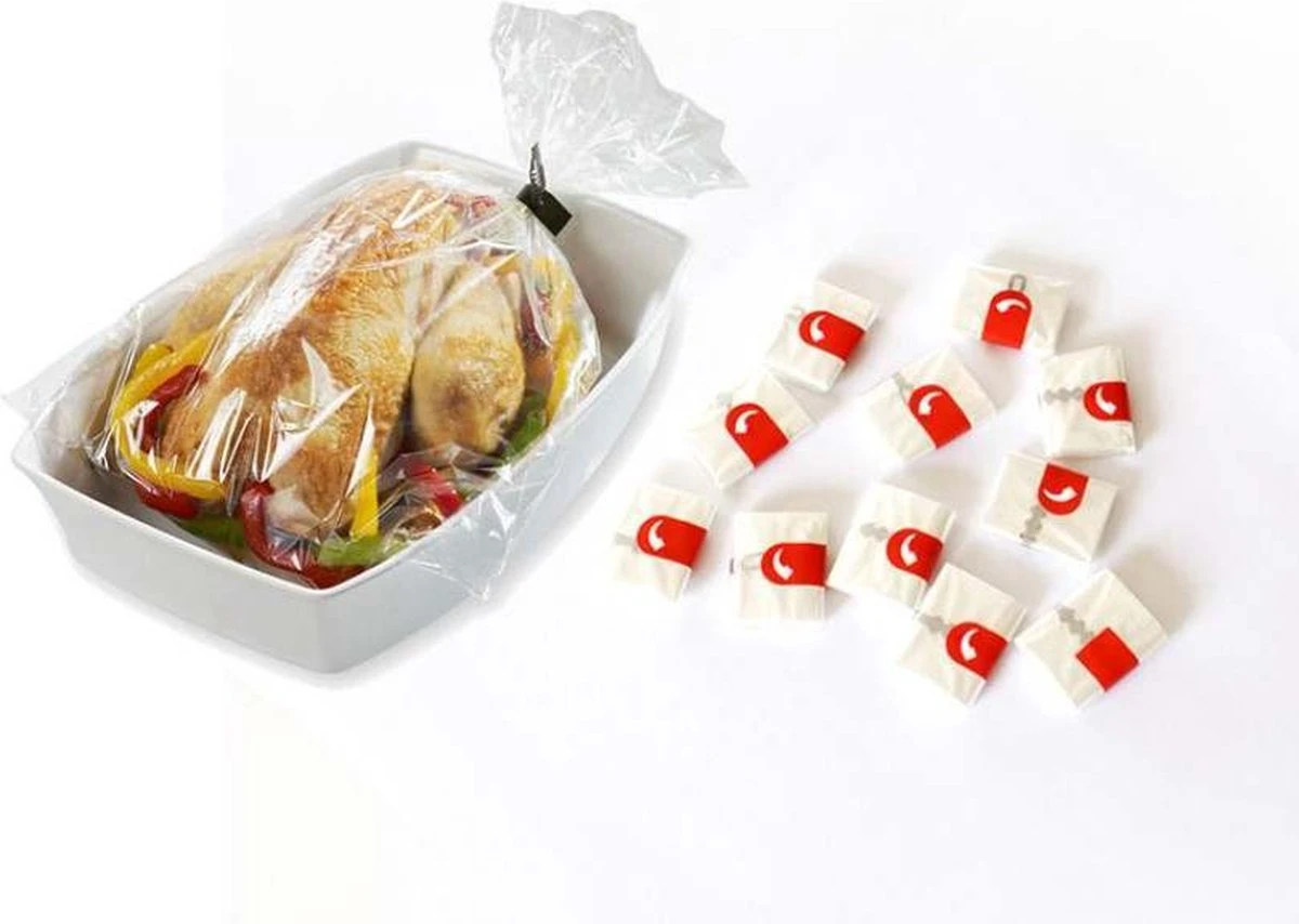 YUGN Braadzakken - Braadzakken Voor In De Oven – 10 Stuks – 2-in-1 Oven En Magnetron - 38 * 25 Cm - Cadeau Tip 3 YUGN Braadzakken - Braadzakken Voor In De Oven – 10 Stuks – 2-in-1 Oven En Magnetron - 38 * 25 Cm - Cadeau Tip