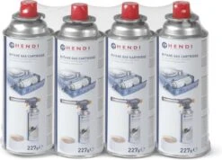 Hendi Gasbussen Butaan Navulling - 227g - Set Van 4 -Keuken BBQ 1200x863